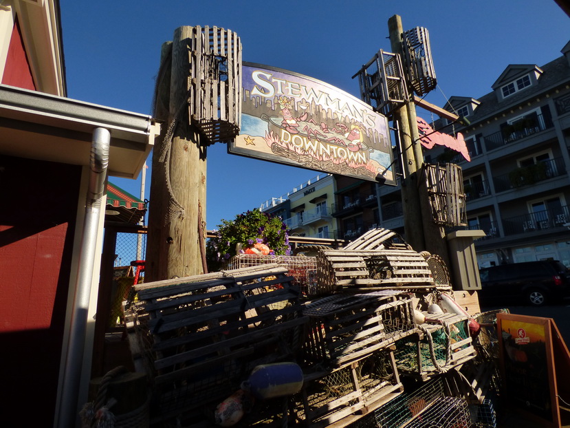 Stewman´s Lobster Pound  City Bar Harbour  Walking City Bar Harbour Lobster Wanderung in der City Bar Harbour Lobstertown   Stewman´s Lobster Pound  City Bar Harbour  Walking City Bar Harbour Lobster   