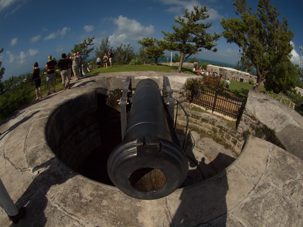 Scaur Hill Fort Park Hamilton Bermuda Bermudas Hafen 