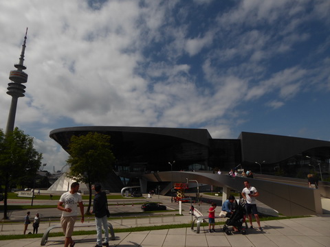 BMW München Weg zur Werksführung