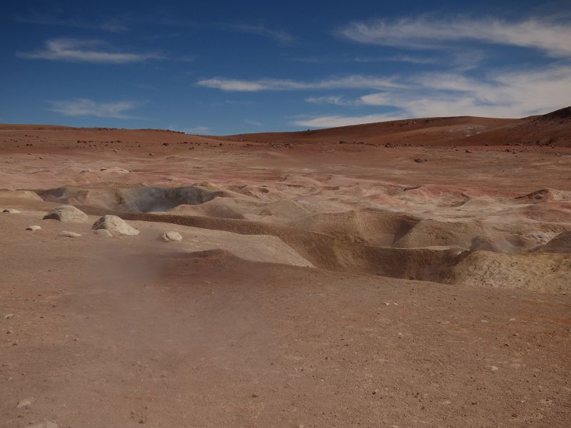 Uyuni Bolivien Uyuni 4x4 Siloi desierto Vulcano Hot Springs Siloi Desert