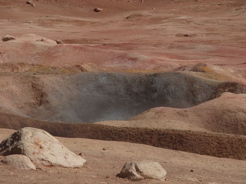 Uyuni Bolivien Uyuni 4x4 Siloi desierto Vulcano Hot Springs Siloi Desert
