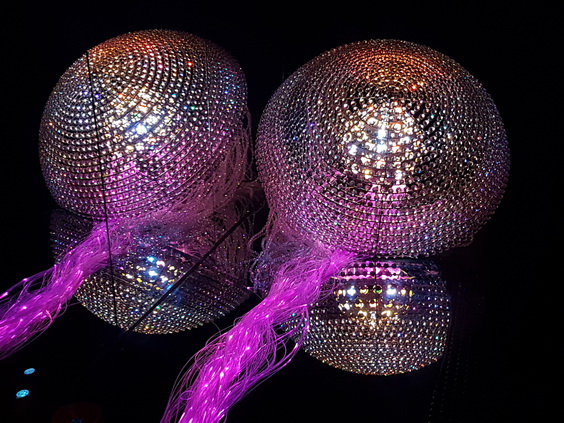 Swarowski Kristallwelten Wires and Ball illuminated Swarowski Kristallwelten Wires and Ball illuminated